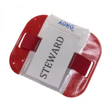 Uniszex karszalag munkaruha Yoko Arm Bands Egy méret, Piros