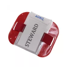 Uniszex karszalag munkaruha Yoko Arm Bands Egy méret, Piros