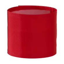 Uniszex karszalag munkaruha Yoko Fluo Print Me Armband L/XL, Piros