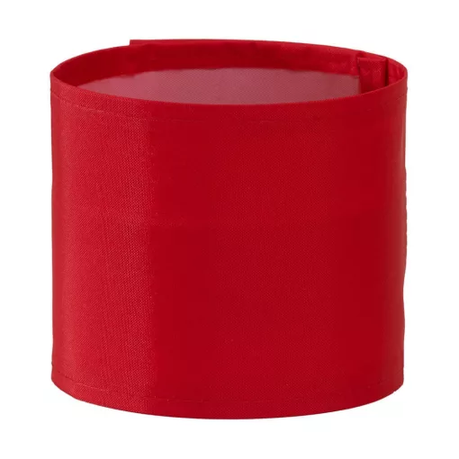 Uniszex karszalag munkaruha Yoko Fluo Print Me Armband L/XL, Piros