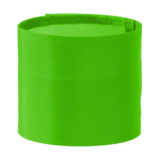 Uniszex karszalag munkaruha Yoko Fluo Print Me Armband L/XL, Lime zöld