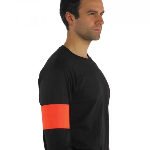 Uniszex karszalag munkaruha Yoko Fluo Print Me Armband L/XL, Lime zöld
