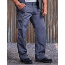 Férfi nadrág munkaruha Russell Europe Heavy Duty Workwear Trouser Hossza 30 46 (117cm), Feket