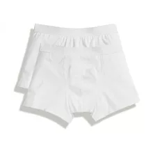 Férfi alsónemű Fruit of the Loom Classic Shorty 2 csomag L, Fehér