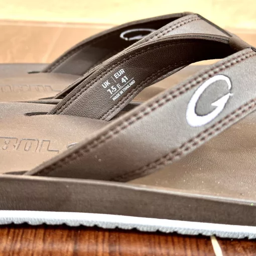 Gambol papucs 42 Barna férfi flipflop papucs 11267