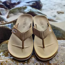 Gambol papucs 42 homokbarna férfi flipflop papucs 11267