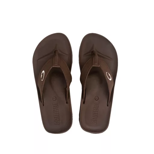 Gambol papucs 42 homokbarna férfi flipflop papucs 11267