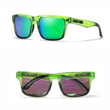 KDEAM polarizált napszemüveg UV400 női férfi uniszex átlátszó zöld