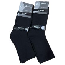 Thermo zokni 2 pár prémium Pesail, fekete színben 39-43