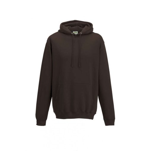 Uniszex kapucnis pulóver Just Hoods AWJH001 College Hoodie -L, Hot Chocolate