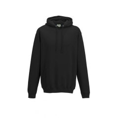   Uniszex kapucnis pulóver Just Hoods AWJH001 College Hoodie -XS, Jet Black