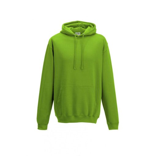 Uniszex kapucnis pulóver Just Hoods AWJH001 College Hoodie -2XL, Lime Green