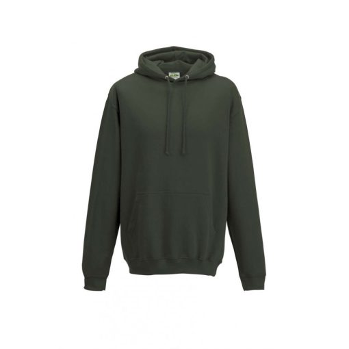Uniszex kapucnis pulóver Just Hoods AWJH001 College Hoodie -2XL, Olive Green