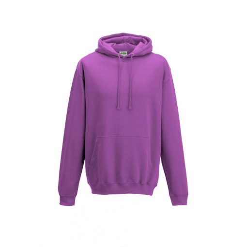 Uniszex kapucnis pulóver Just Hoods AWJH001 College Hoodie -L, Pinky Purple