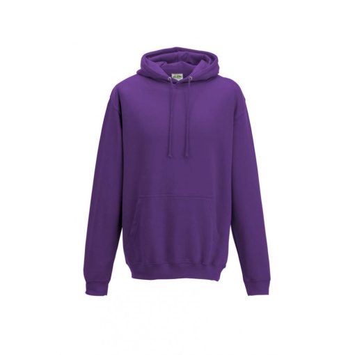 Uniszex kapucnis pulóver Just Hoods AWJH001 College Hoodie -L, Purple