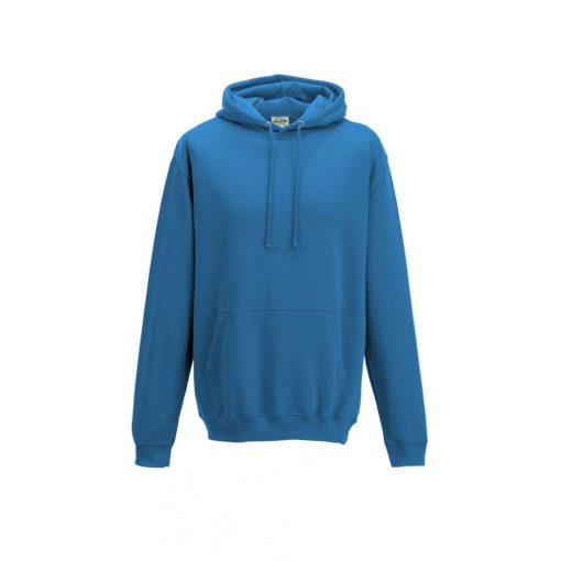 Uniszex kapucnis pulóver Just Hoods AWJH001 College Hoodie -2XL, Tropical Blue
