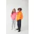   Gyerek kapucnis pulóver Just Hoods AWJH004J Kids Electric Hoodie -7/8, Electric Pink