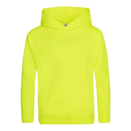 Gyerek kapucnis pulóver Just Hoods AWJH004J Kids Electric Hoodie -12/13, Electric Yell