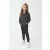  Gyerek kapucnis pulóver Just Hoods AWJH006J Kids Sports polyester Hoodie -S, Jet Black