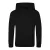   Gyerek kapucnis pulóver Just Hoods AWJH006J Kids Sports polyester Hoodie -S, Jet Black