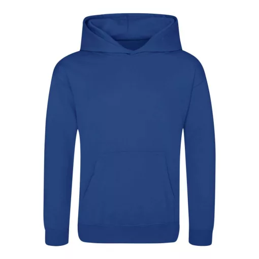 Gyerek kapucnis pulóver Just Hoods AWJH006J Kids Sports polyester Hoodie -XS, Royal Bl
