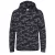   Gyerek kapucnis pulóver Just Hoods AWJH014J Kids Camo Hoodie -S, Black Camo