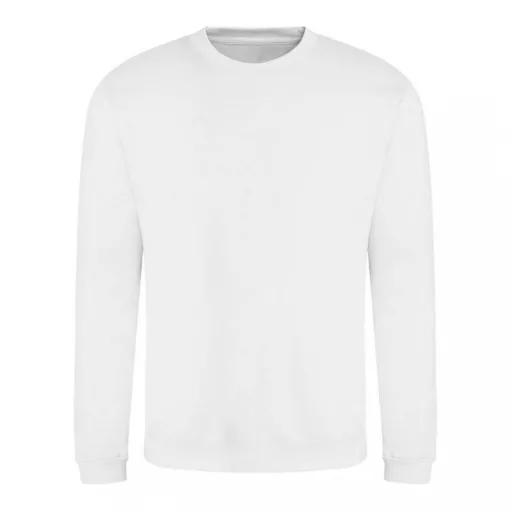 Uniszex pulóver Just Hoods AWJH030 Awdis Sweat -XL, Arctic White