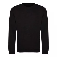 Uniszex pulóver Just Hoods AWJH030 Awdis Sweat -L, Black Smoke