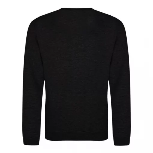 Uniszex pulóver Just Hoods AWJH030 Awdis Sweat -XL, Black Smoke