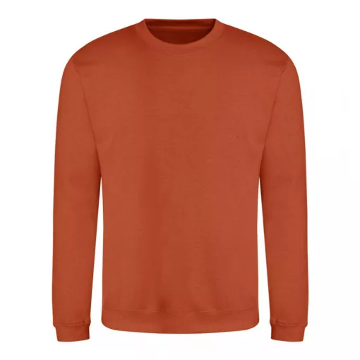 Uniszex pulóver Just Hoods AWJH030 Awdis Sweat -XL, Burnt Orange