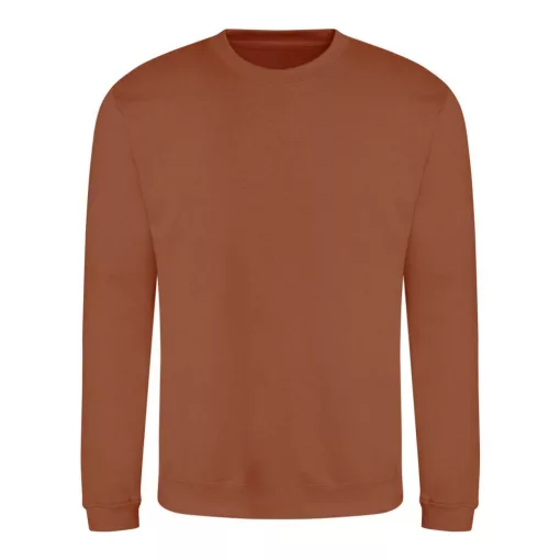 Uniszex pulóver Just Hoods AWJH030 Awdis Sweat -XS, Caramel Latte