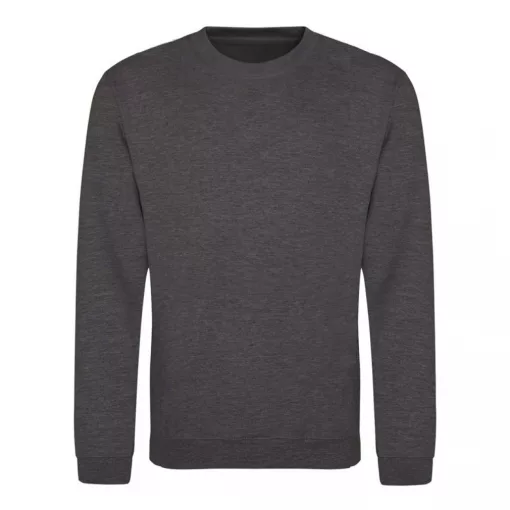 Uniszex pulóver Just Hoods AWJH030 Awdis Sweat -XS, Charcoal