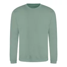 Uniszex pulóver Just Hoods AWJH030 Awdis Sweat -XS, Dusty Green