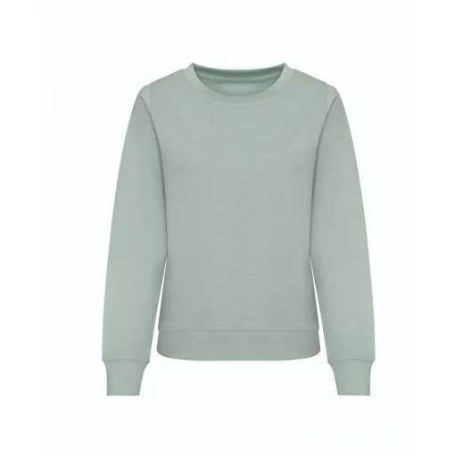 Női pulóver Just Hoods AWJH030F Women S Awdis Sweat -XS, Dusty Green