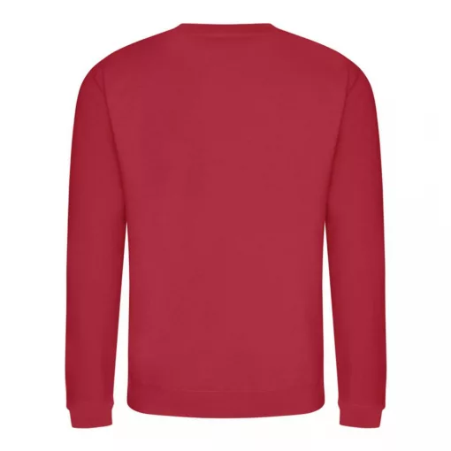 Uniszex pulóver Just Hoods AWJH030 Awdis Sweat -2XL, Fire Red