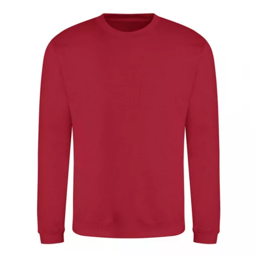 Uniszex pulóver Just Hoods AWJH030 Awdis Sweat -5XL, Fire Red