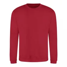 Uniszex pulóver Just Hoods AWJH030 Awdis Sweat -S, Fire Red