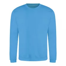 Uniszex pulóver Just Hoods AWJH030 Awdis Sweat -L, Hawaiian Blue