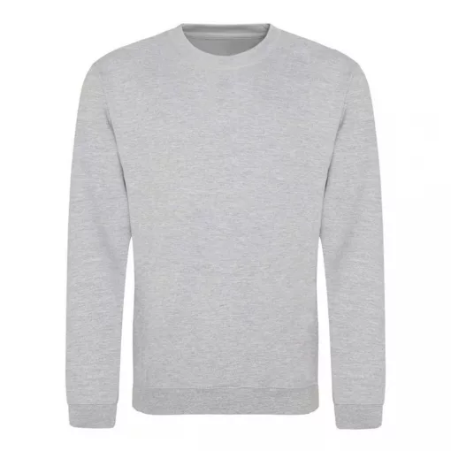 Uniszex pulóver Just Hoods AWJH030 Awdis Sweat -XS, Heather Grey
