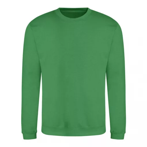 Uniszex pulóver Just Hoods AWJH030 Awdis Sweat -M, Kelly Green