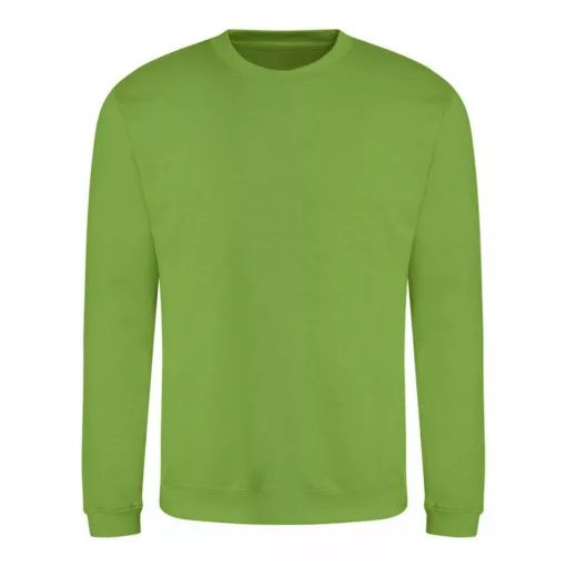 Uniszex pulóver Just Hoods AWJH030 Awdis Sweat -L, Lime Green