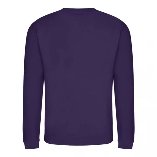 Uniszex pulóver Just Hoods AWJH030 Awdis Sweat -S, Purple