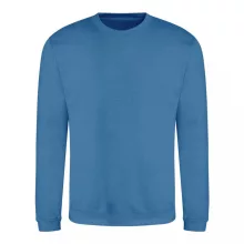 Uniszex pulóver Just Hoods AWJH030 Awdis Sweat -L, Sapphire Blue