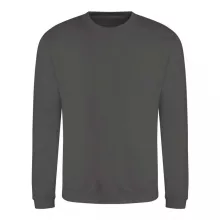 Uniszex pulóver Just Hoods AWJH030 Awdis Sweat -M, Steel Grey