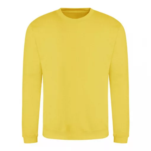Uniszex pulóver Just Hoods AWJH030 Awdis Sweat -XL, Sun Yellow