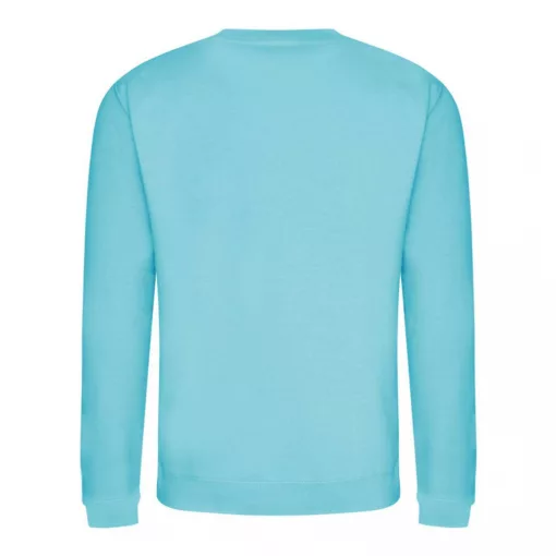Uniszex pulóver Just Hoods AWJH030 Awdis Sweat -L, Turquoise Surf