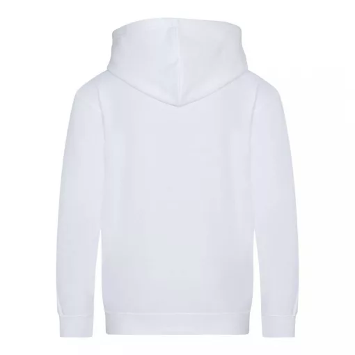 Gyerek kapucnis pulóver Just Hoods AWJH050J Kids Zoodie -12/13, Arctic White