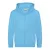   Gyerek kapucnis pulóver Just Hoods AWJH050J Kids Zoodie -12/13, Hawaiian Blue