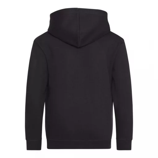 Gyerek kapucnis pulóver Just Hoods AWJH050J Kids Zoodie -7/8, Jet Black