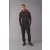 Uniszex pulóver Just Hoods AWJH066 Sports polyester Zoodie -2XL, Oxford Navy/Arctic Wh